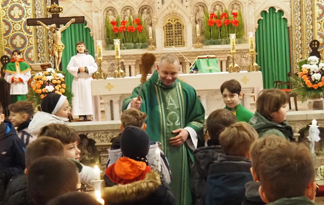 Poświęcenie świec. 5 lutego 2025 rok.